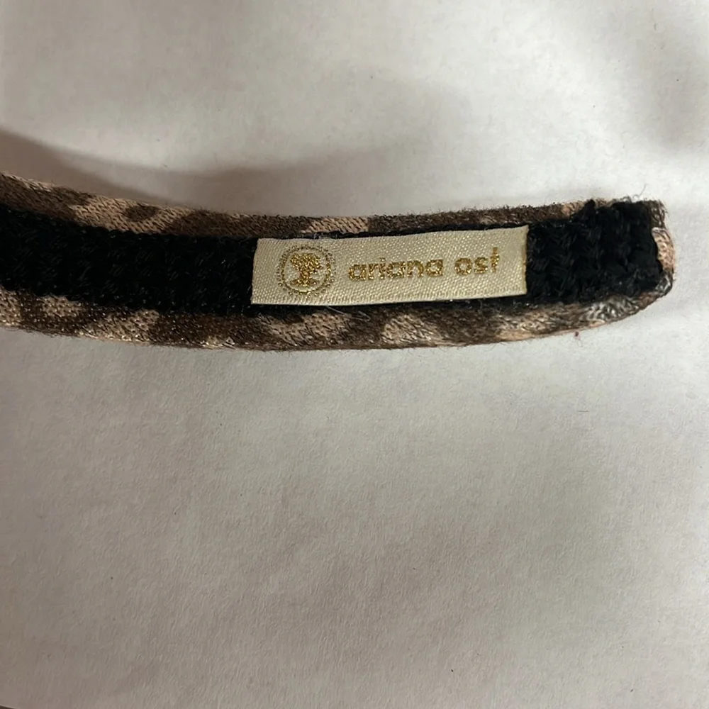 Free People X Ariana OST Berkeley Soft Headband Brown